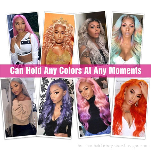 Natural Color Lace Front Wigs For Black Women Brazilian Virgin Hair Suppliers 100%  Human Hair Wig